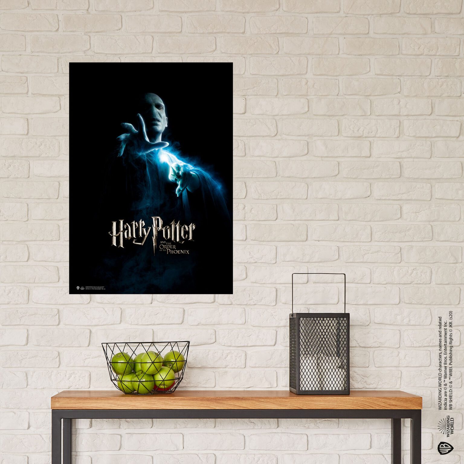 Harry Potter Voldemort poster afiş ve poster özel tasarım poster harry potter diyarında lisanslı