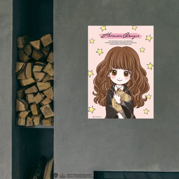 Hermione Granger Manga Posteri 30×42 cm A3 Lisanslı Kuşe Kağıt HD Baskı