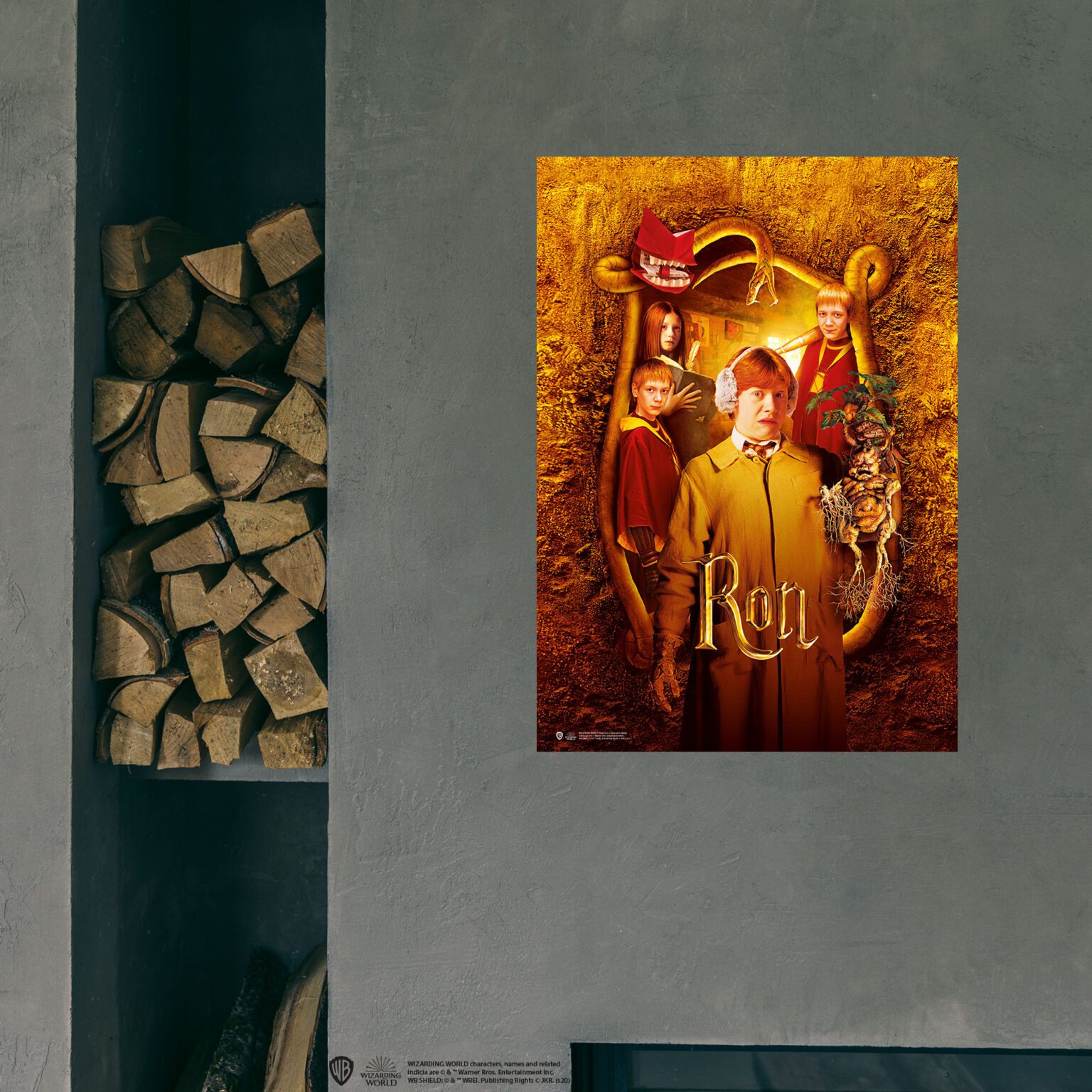 Ron Weasley Posteri 30×42 cm A3 Lisanslı Kuşe Kağıt HD Baskı