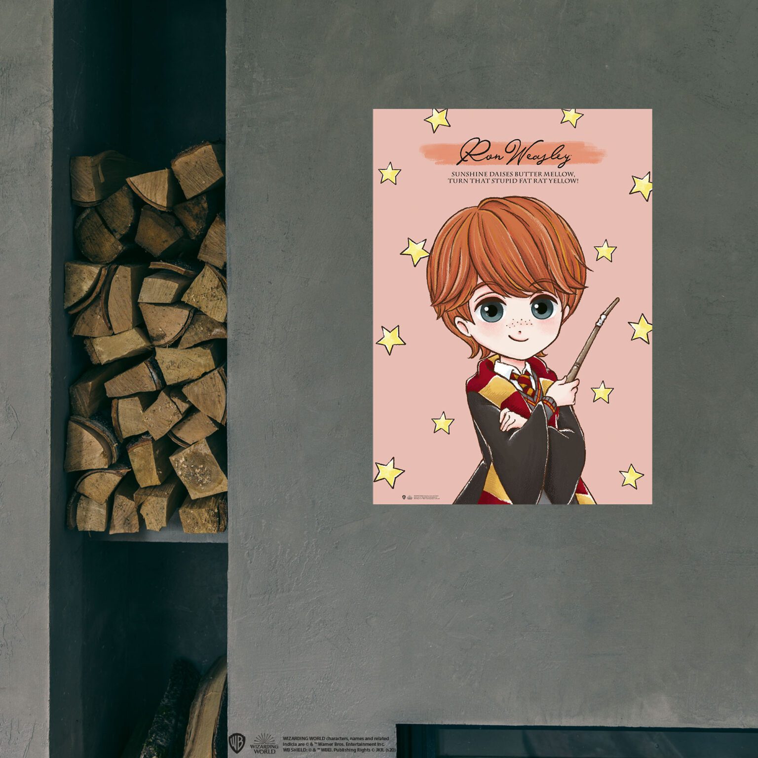 Ron Weasley Manga Posteri 30×42 cm A3 Lisanslı Kuşe Kağıt HD Baskı