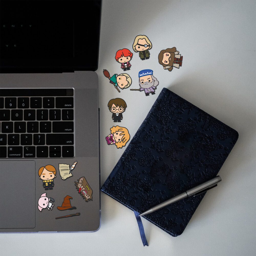 HD Baskılı Harry Potter Karakterler Manga Style İcons Sticker Set 2 2 manga style 2 Sihir Dükkanı - Tüm Harry Potter Ürünleri