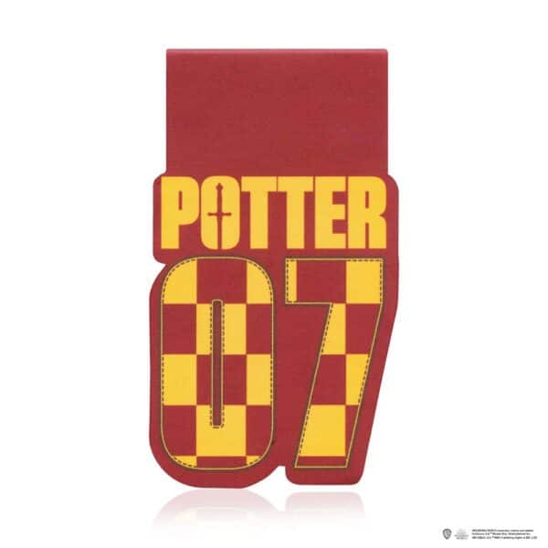 Harry Potter Pattern Kitap Ayracı Lisanslı Mıknatıslı
