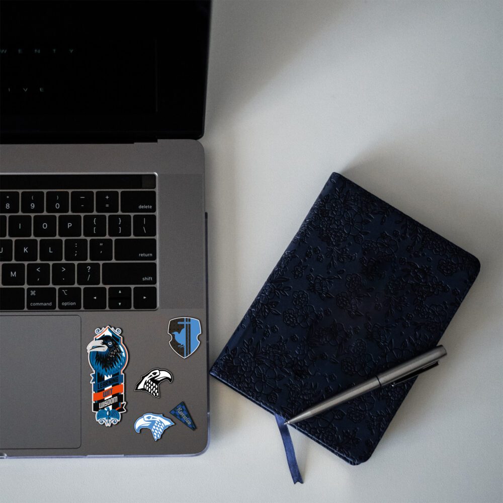 HD Baskılı Ravenclaw Tema Icons Sticker 2 Ravenclaw Sihir Dükkanı - Tüm Harry Potter Ürünleri