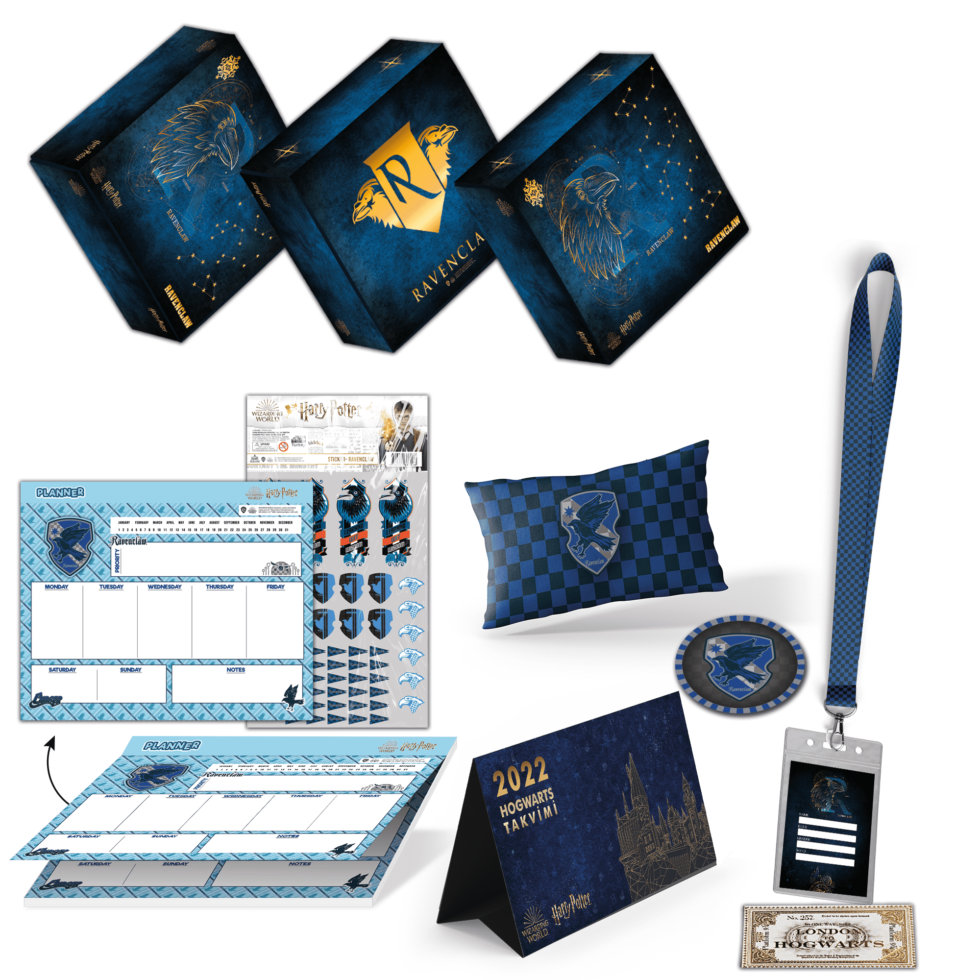 Ravenclaw Bina Kutusu Dijital Baskı Ravenclaw Bina Kutusu Dijital Baskı