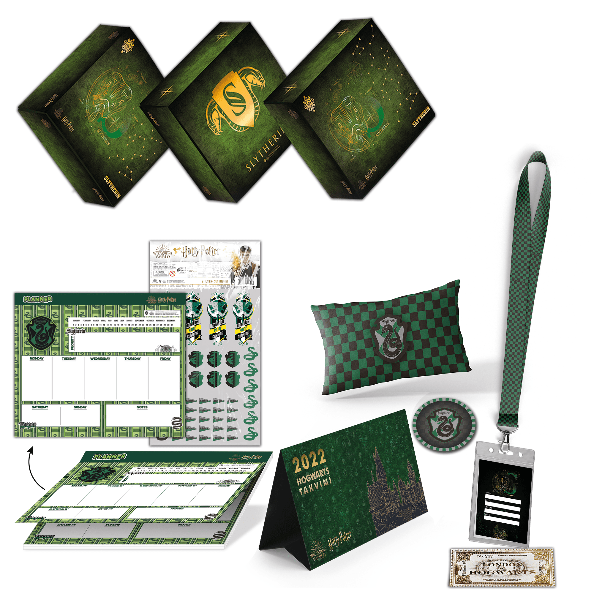Slytherin Bina Kutusu Dijital Baskı Slytherin Bina Kutusu Dijital Baskı