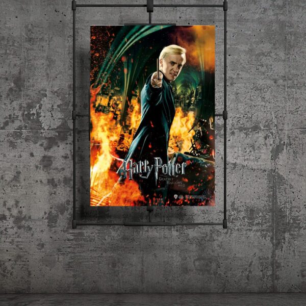 Ölüm Yadigarları Bölüm Draco Malfoy Posteri 30×42 cm A3 Lisanslı Kuşe Kağıt HD Baskı