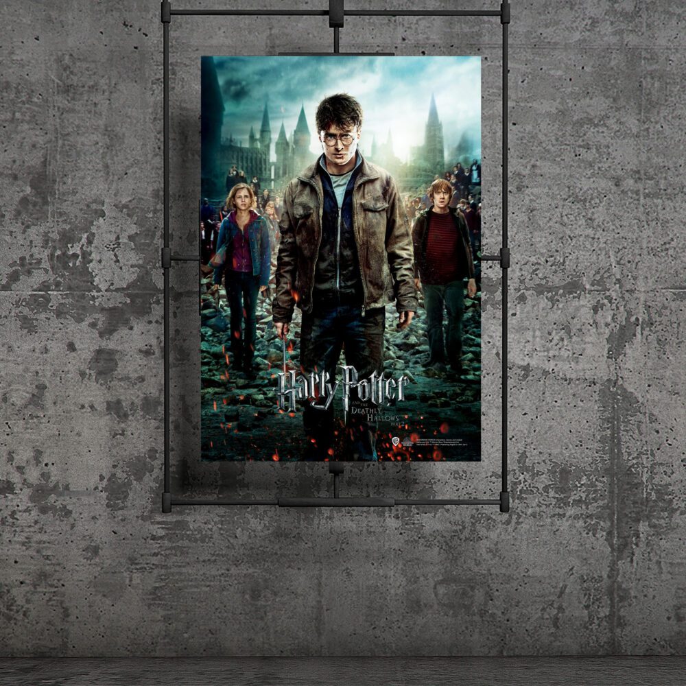 Harry Ron Hermione Posteri 30×42 cm A3 Lisanslı Kuşe Kağıt HD Baskı