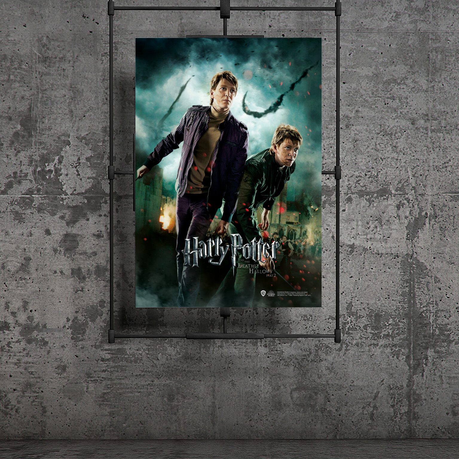 Fred ve George Weasley Posteri 30×42 cm A3 Lisanslı Kuşe Kağıt HD Baskı