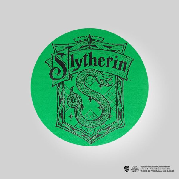 Slytherin Ahşap Bardak Altlığı