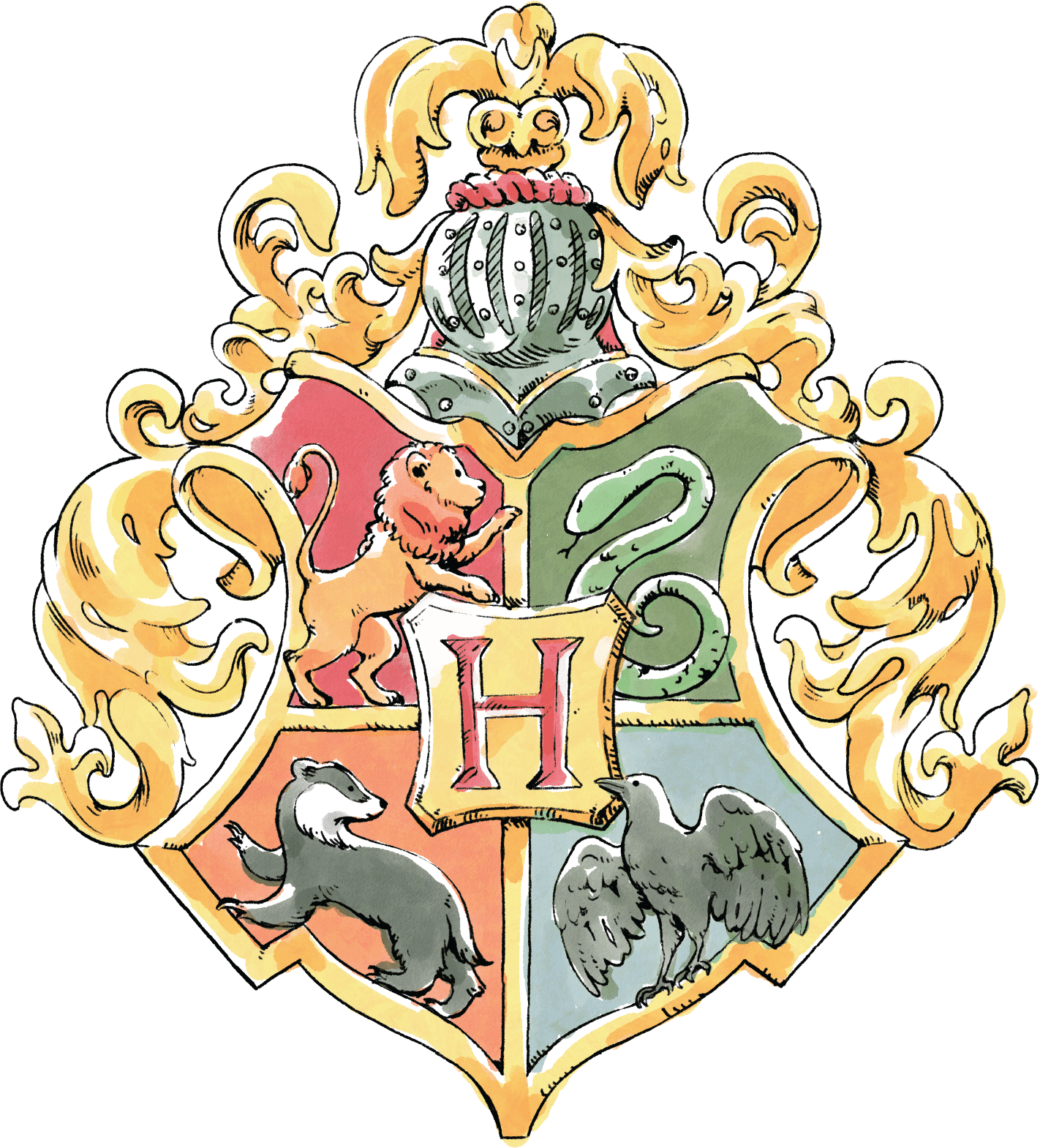‘’Hogwarts Logosu’’ ‘’Hogwarts Logosu’’