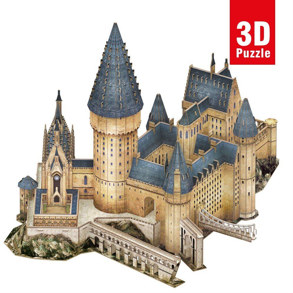 Cubic Fun 185 Parca 3D Puzzle Harry Pott 4c0c Sihir Dükkanı - Tüm Harry Potter Ürünleri